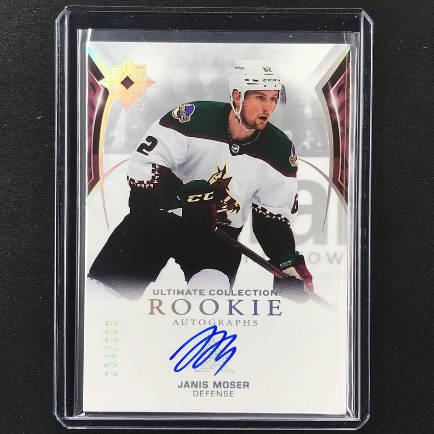 2021-22 Ultimate Collection Janis Moser Base Rookie Auto 234/299