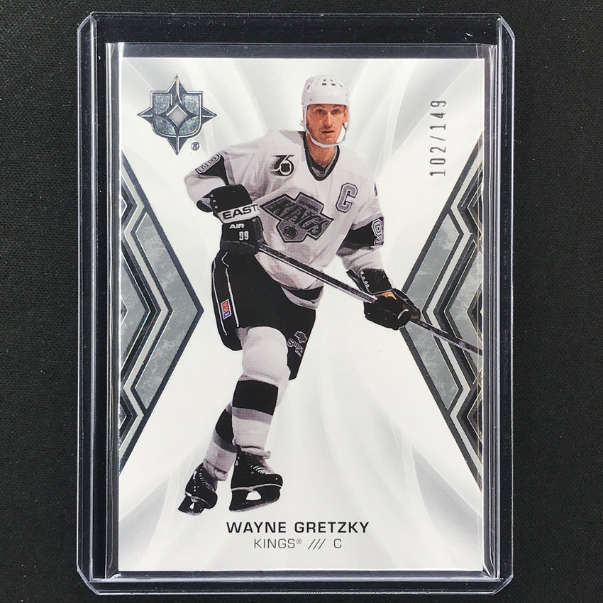 2021-22 Ultimate Collection Wayne Gretzkey Legends Base Silver 102/149