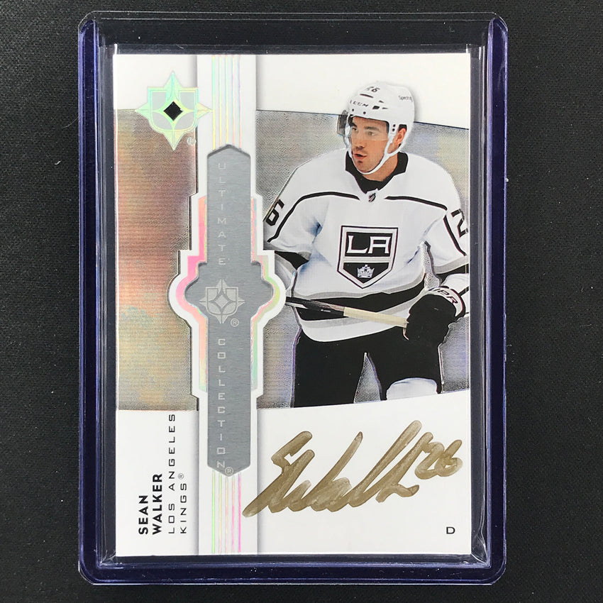 2021-22 Ultimate Collection SEAN WALKER Ultimate Emblems Auto Base #SW