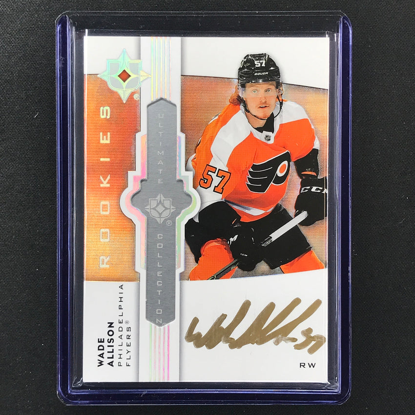 2021-22 Ultimate Collection WADE ALLISON Ultimate Emblems Rookie Auto Base #WA