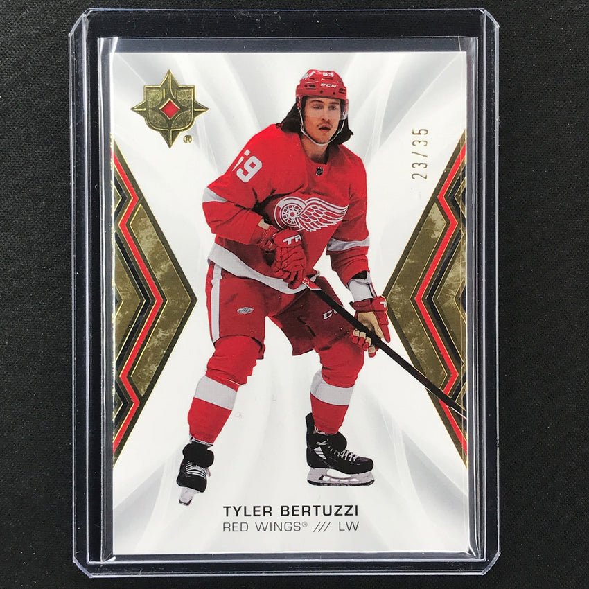 2021-22 Ultimate Collection Tyler Bertuzzi Veteran Base Gold 23/35