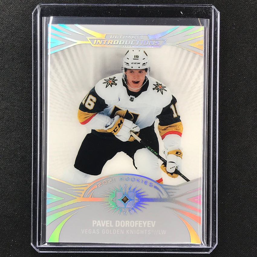 2021-22 Ultimate Collection Pavel Dorofeyev Introductions Rookie Base No 45