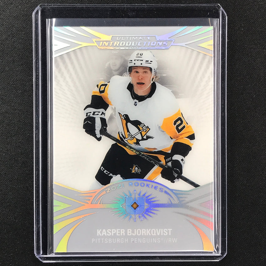 2021-22 Ultimate Collection KASPER BJORKQVIST Introductions Rookie Base #79