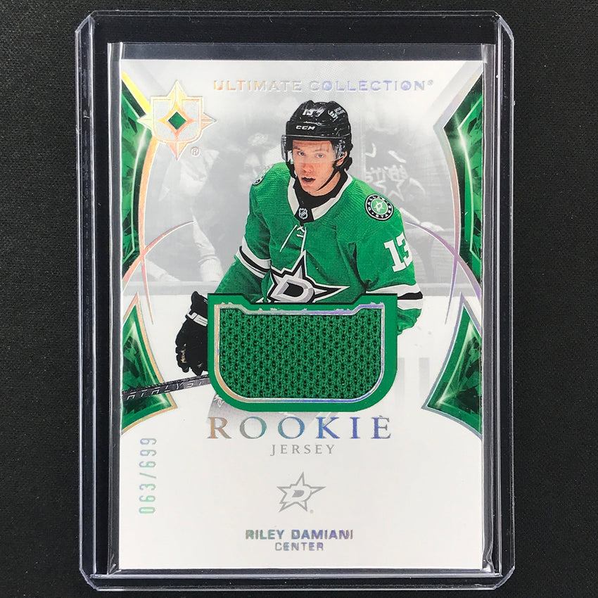 2021-22 Ultimate Collection Riley Damiani Base Rookie Jersey 63/699