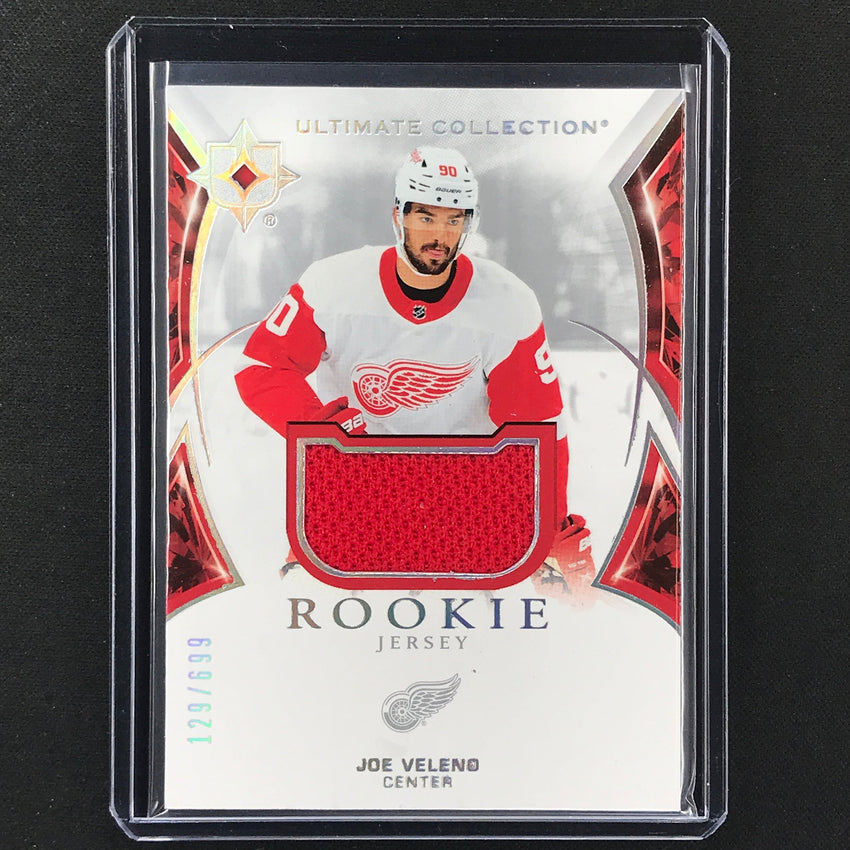 2021-22 Ultimate Collection Joe Veleno Base Rookie Jersey 129/699