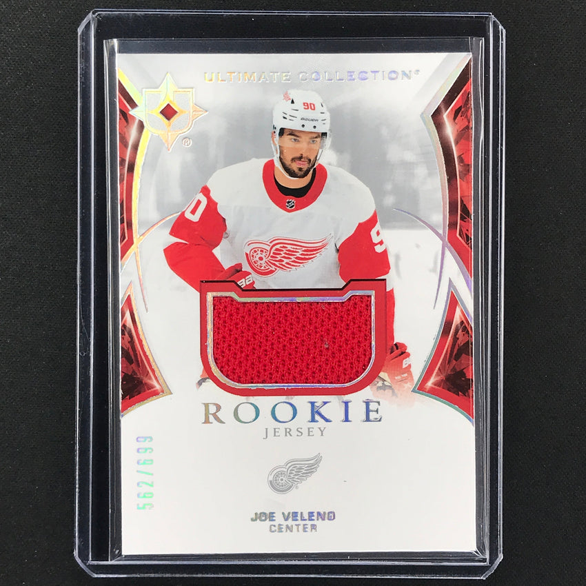 2021-22 Ultimate Collection Joe Veleno Base Rookie Jersey 562/699