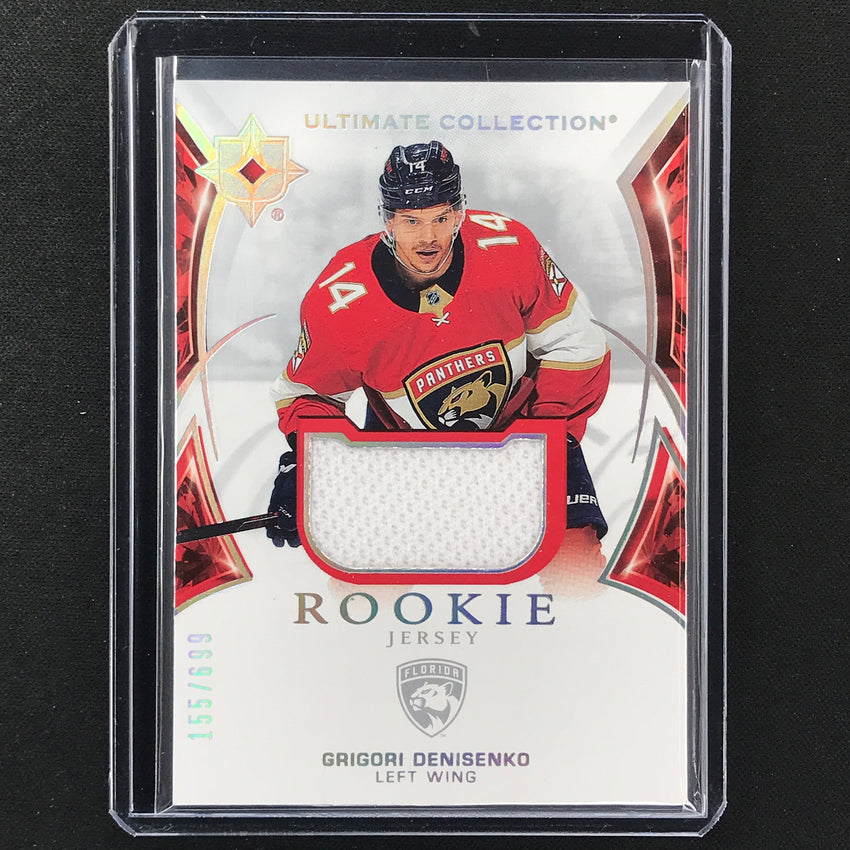 2021-22 Ultimate Collection Grigori Denisenko Base Rookie Jersey 155/699