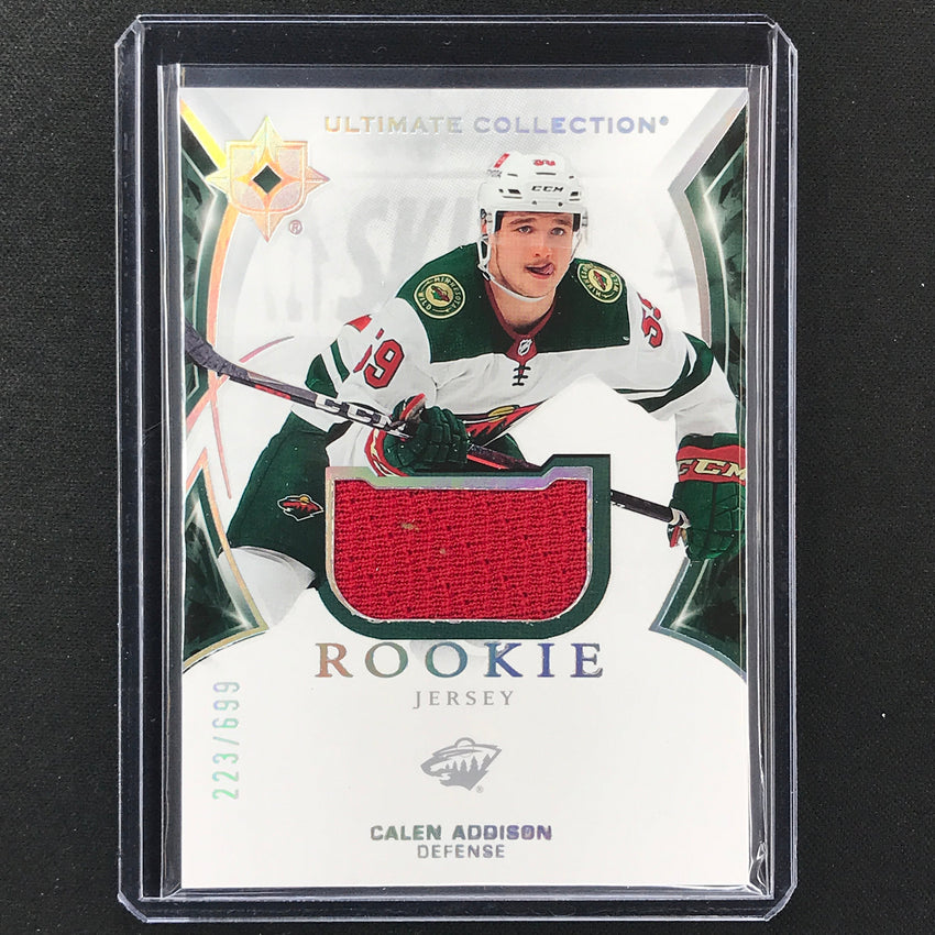 2021-22 Ultimate Collection Calen Addison Base Rookie Jersey 223/699