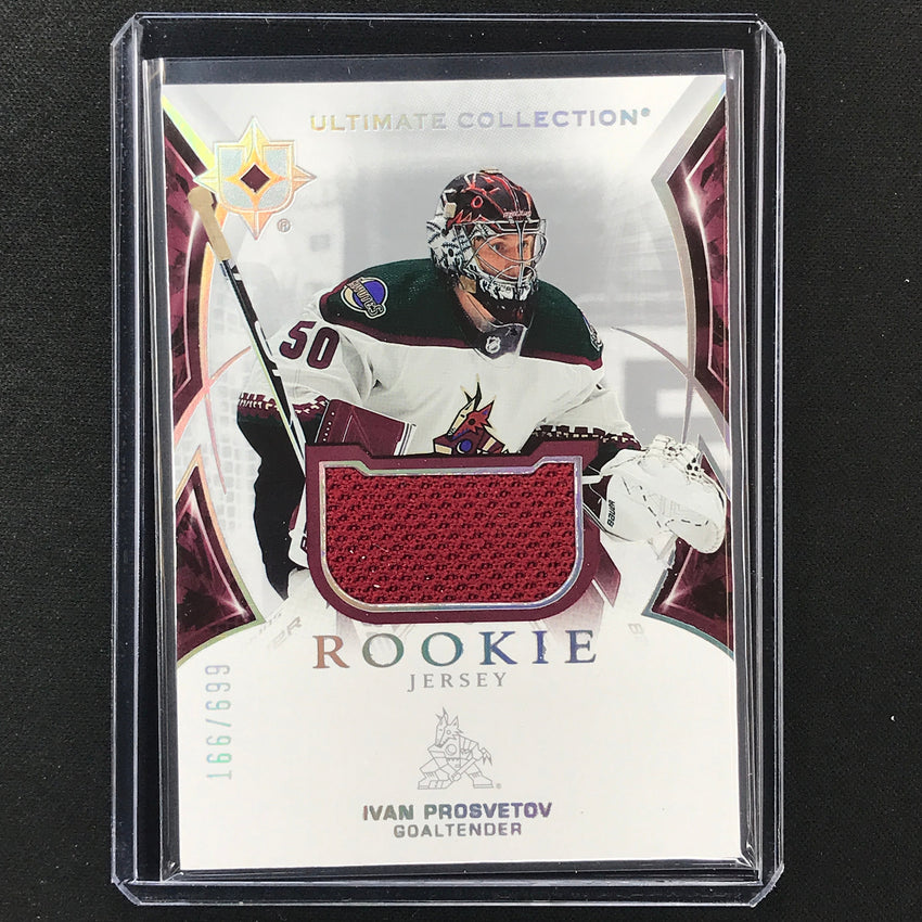 2021-22 Ultimate Collection Ivan Prosvetov Base Rookie Jersey 166/699