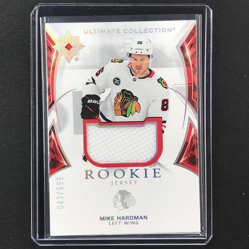 2021-22 Ultimate Collection Mike Hardman Base Rookie Jersey 43/699