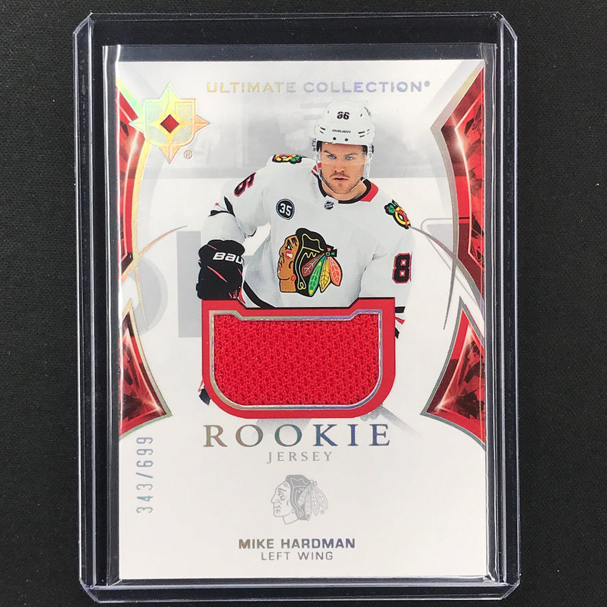2021-22 Ultimate Collection Mike Hardman Base Rookie Jersey 343/699