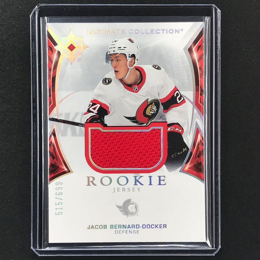 2021-22 Ultimate Collection Jacob Bernard-docker Base Rookie Jersey 515/699