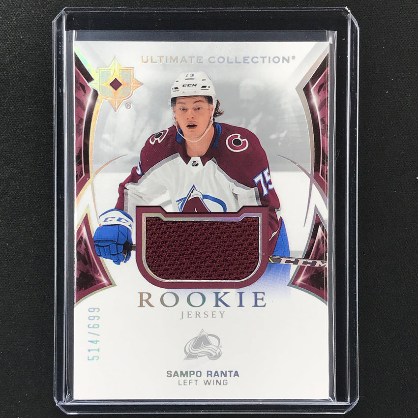 2021-22 Ultimate Collection Sampo Ranta Base Rookie Jersey 514/699