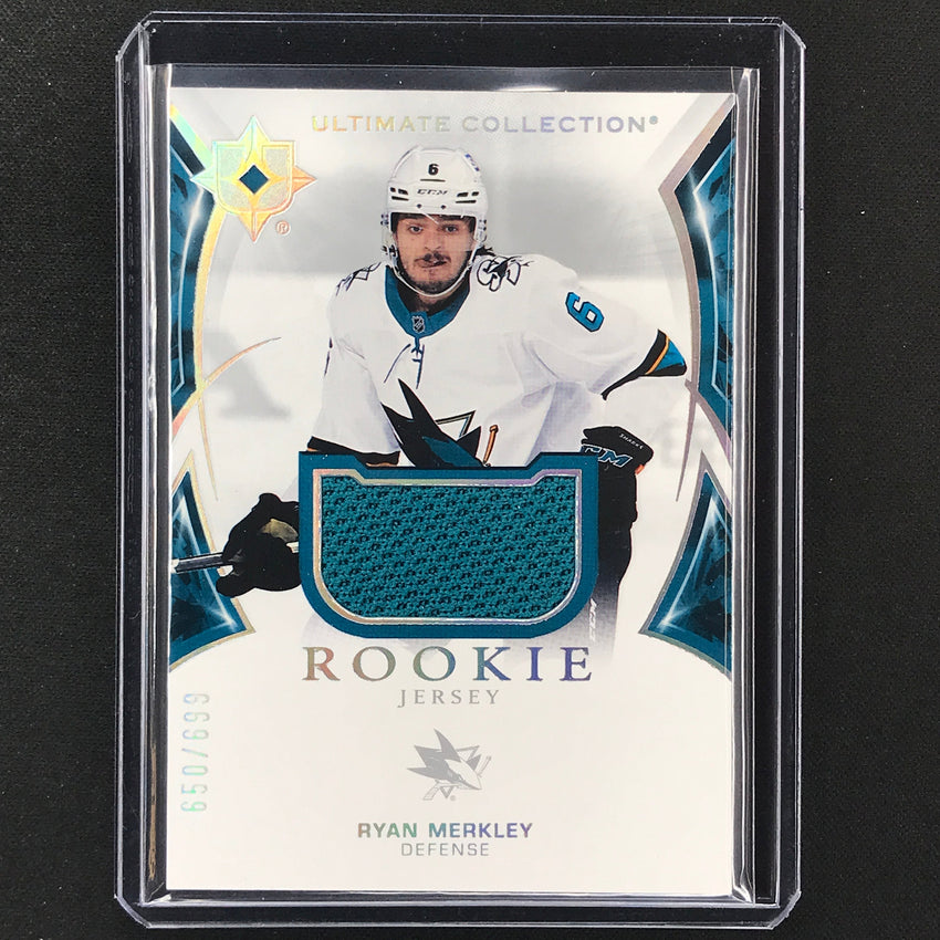 2021-22 Ultimate Collection Ryan Merkley Base Rookie Jersey 650/699