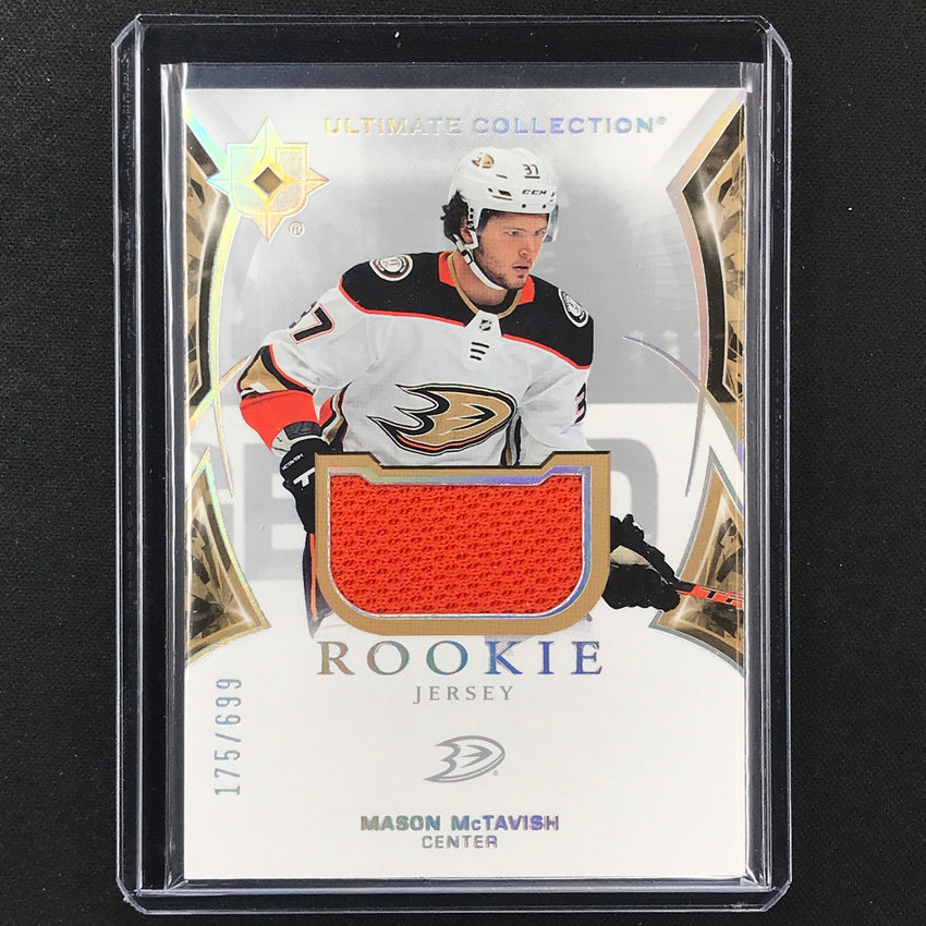 2021-22 Ultimate Collection Mason Mctavish Base Rookie Jersey 175/699