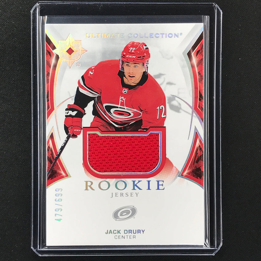 2021-22 Ultimate Collection Jack Drury Base Rookie Jersey 479/699