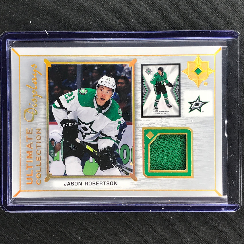 2021-22 Ultimate Collection Jason Robertson Ultimate Display Jersey No Jr