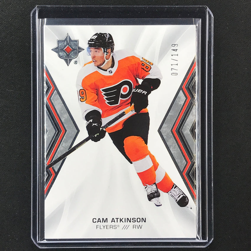 2021-22 Ultimate Collection Cam Atkinson Veteran Base Silver 71/149
