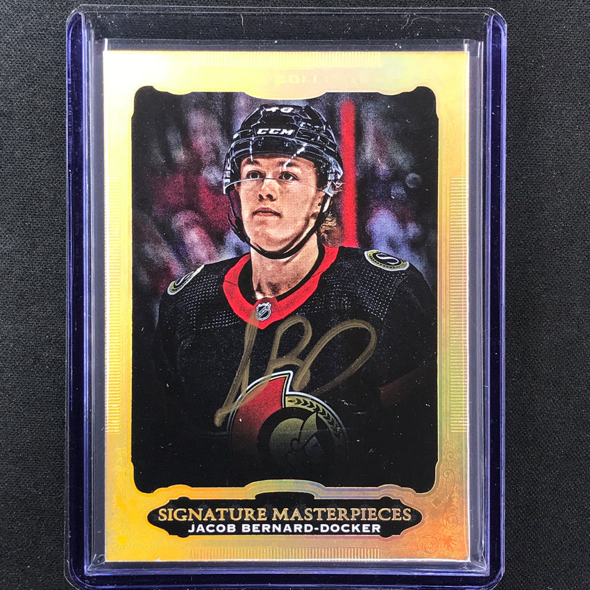 2021-22 Ultimate Collection Jacob Bernard-docker Signature Masterpieces Auto No Be