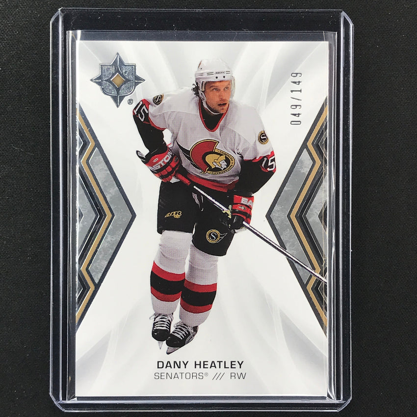 2021-22 Ultimate Collection Dany Heatley Legends Base Silver 49/149