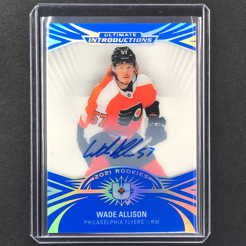 2021-22 Ultimate Collection WADE ALLISON Introductions Rookie Auto Blue #28