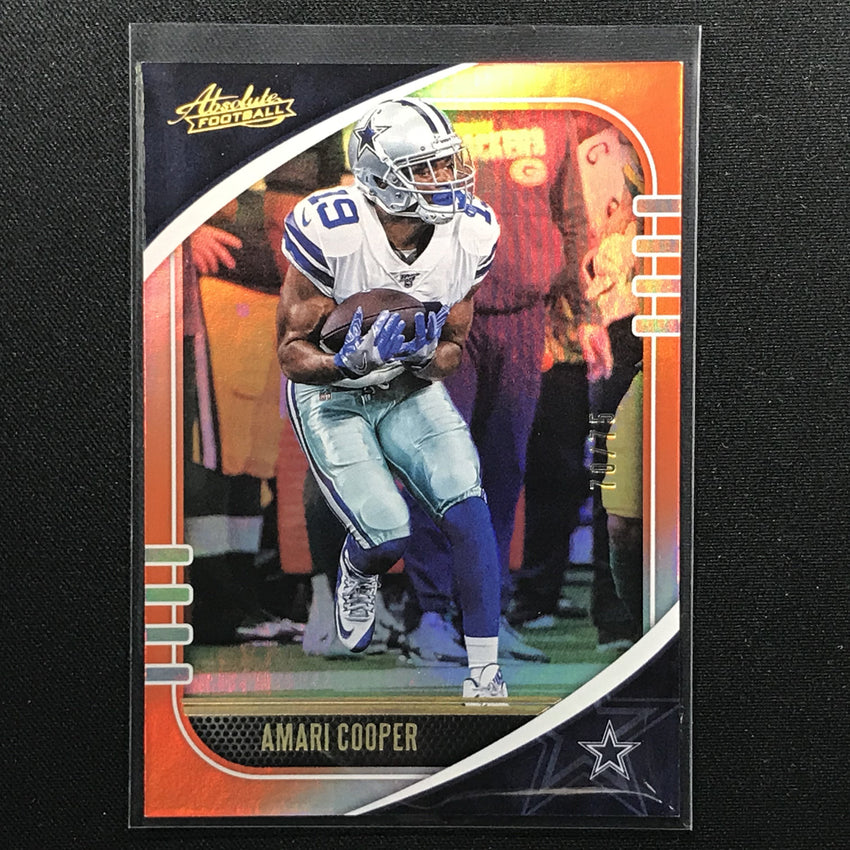 2020 Absolute AMARI COOPER Orange Holo Base 70/75-Cherry Collectables