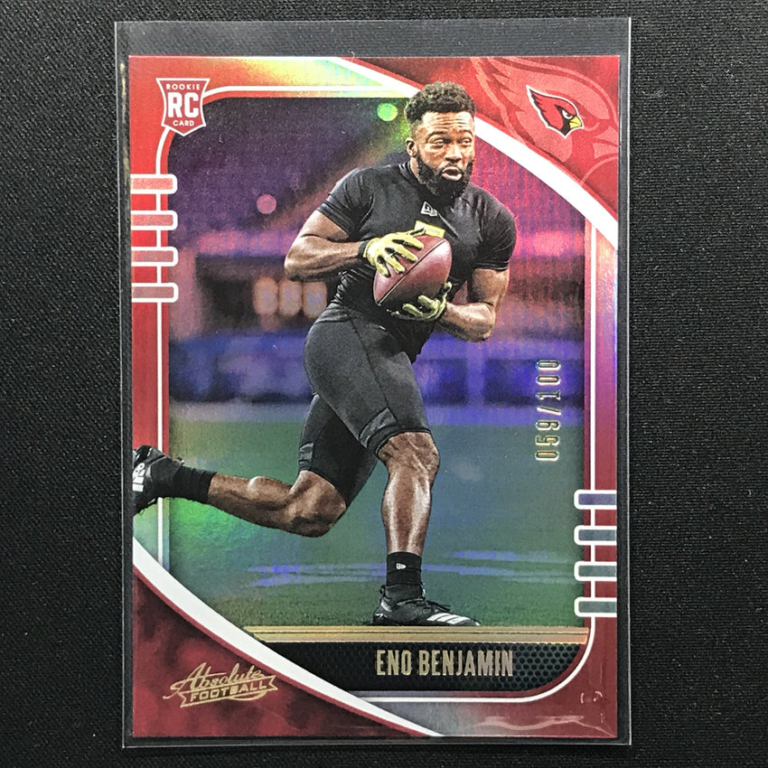 2020 Absolute ENO BENJAMIN Rookie Red Holo 59/100-Cherry Collectables