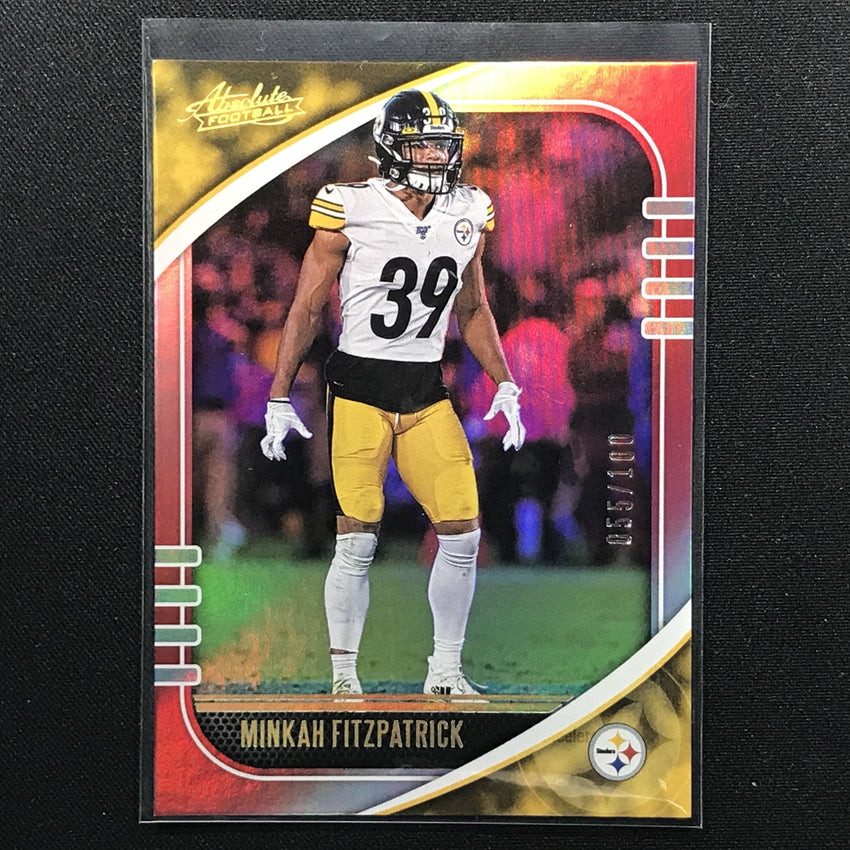 2020 Absolute MINKAH FITZPATRICK Red Holo 55/100-Cherry Collectables