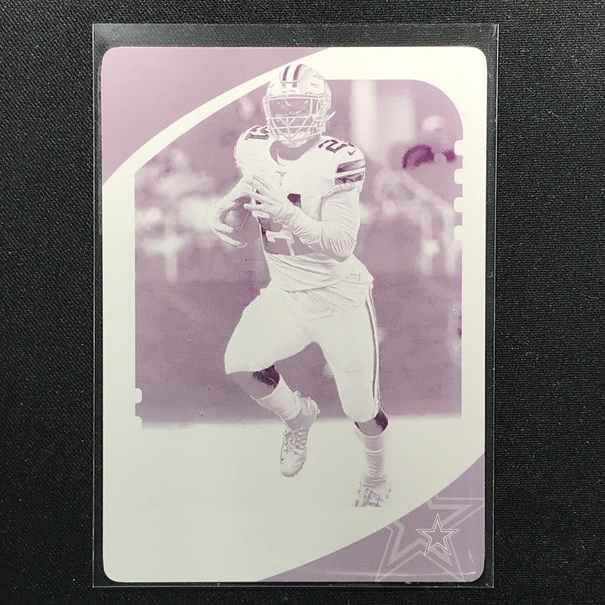 2020 Absolute EZEKIEL ELLIOTT Printing Plate Magenta 1/1-Cherry Collectables