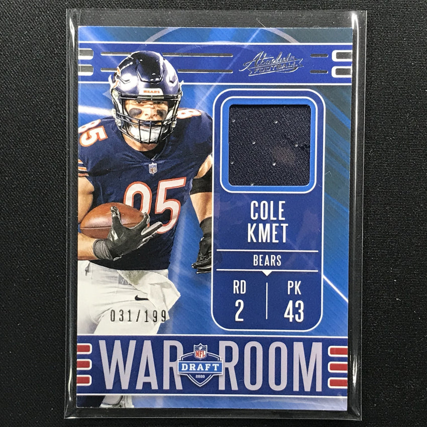 2020 Absolute COLE KMET War Room Patch 31/199-Cherry Collectables