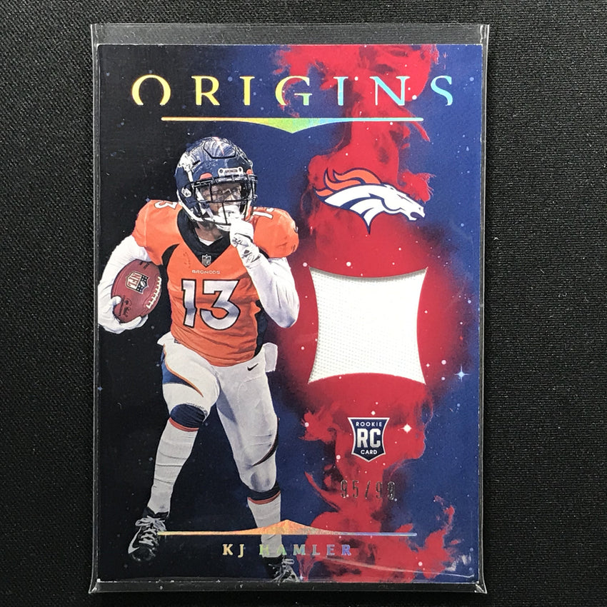 2020 Origins KJ HAMLER Rookie Patch 95/99-Cherry Collectables