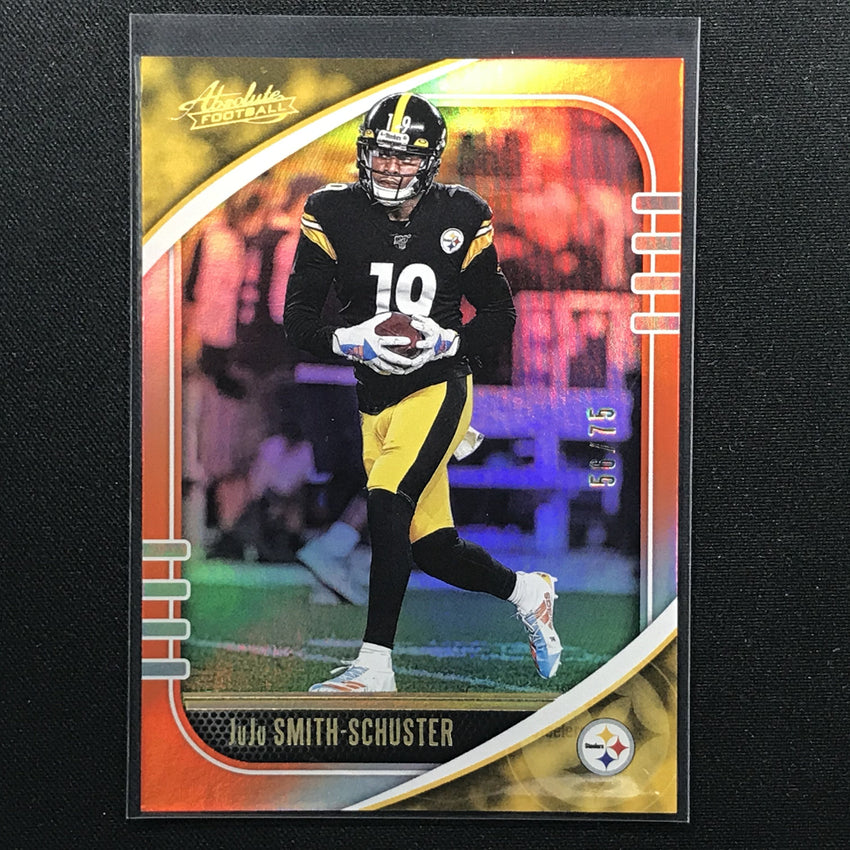 2020 Absolute JUJU SMITH SCHUSTER Orange Holo Base 56/75-Cherry Collectables
