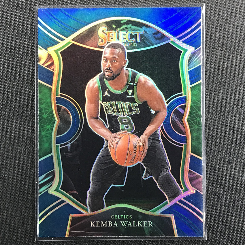 2020-21 Select KEMBA WALKER Concourse Blue Prizm #38