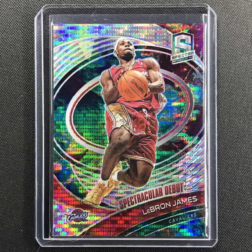 2020-21 Spectra Lebron James Spectracular Debut Celestial 78/99