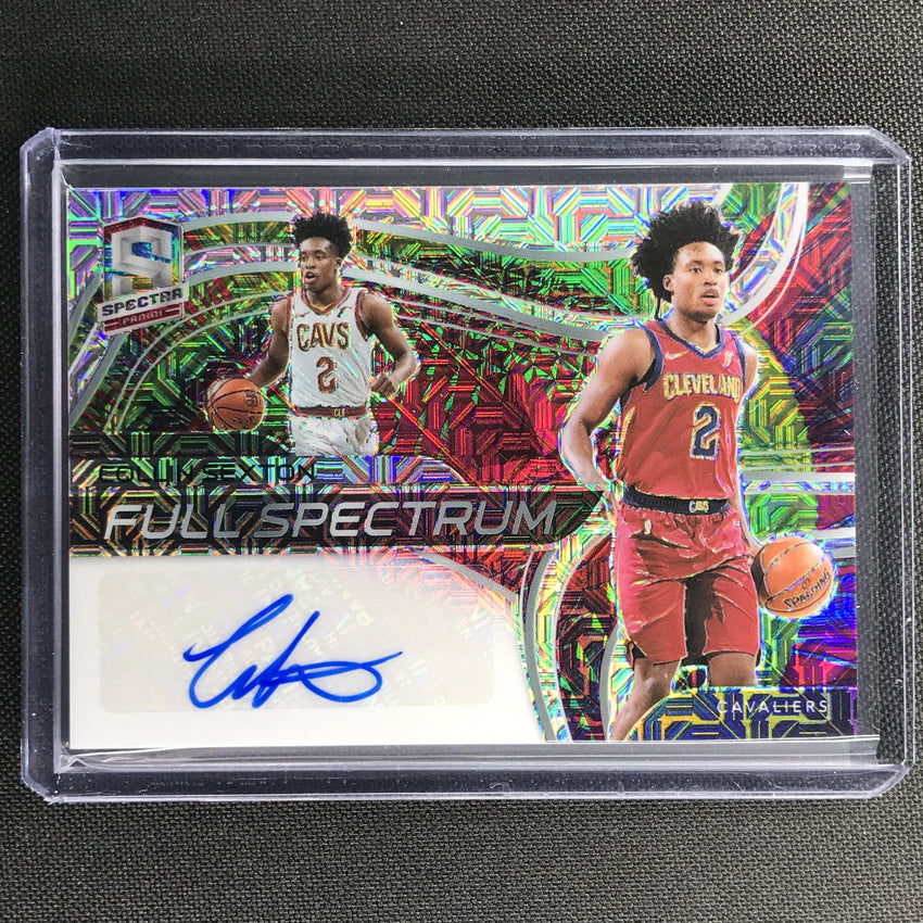 2020-21 Spectra Collin Sexton Full Spectrum Signatures Auto Meta 5/25