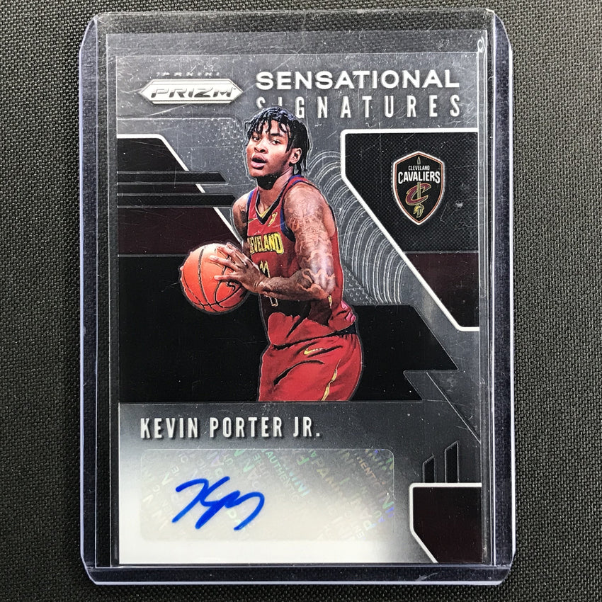 2019-20 Prizm KEVIN PORTER JR. Sensational Signatures Rookie Auto #KPJ