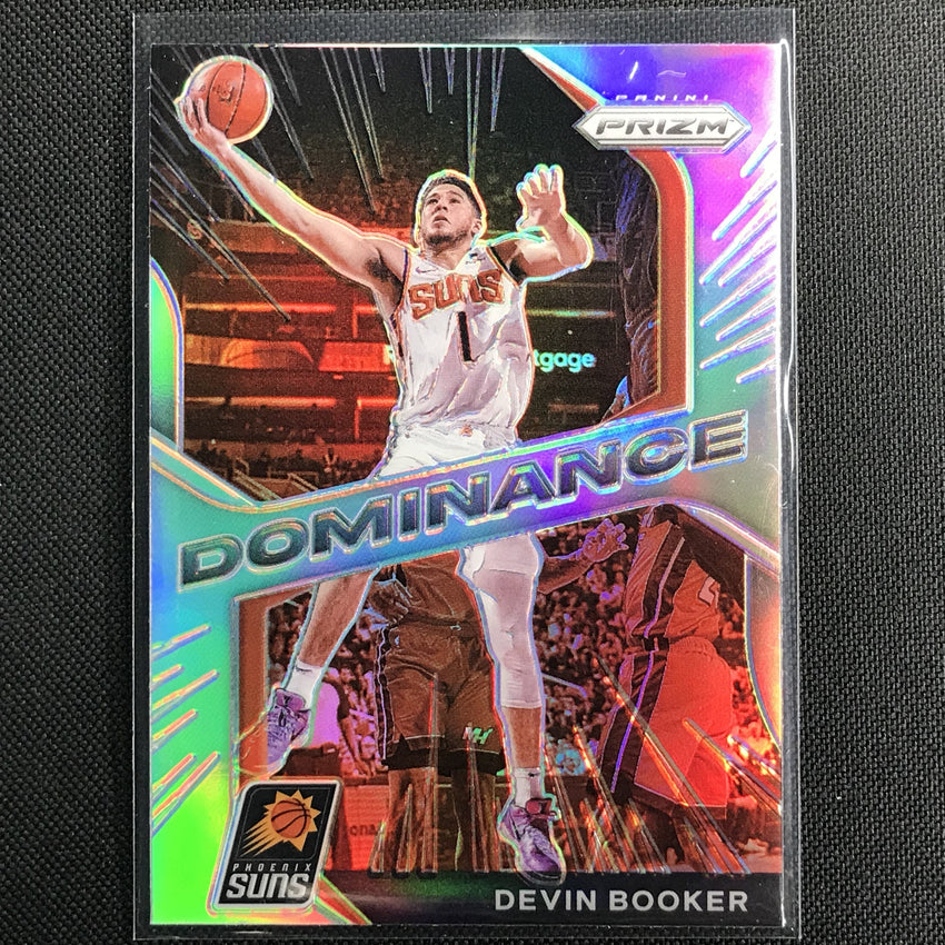 2020-21 Prizm Devin Booker Dominance Silver No 5