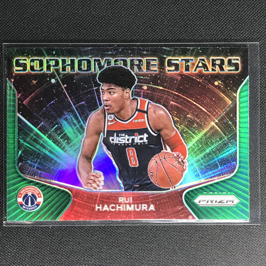 2020-21 Prizm RUI HACHIMURA Sophomore Stars Green #1