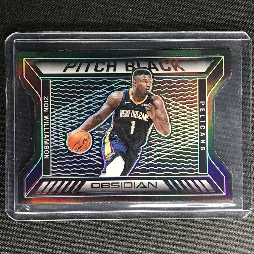 2020-21 Obsidian Zion Williamson Pitch Black 10/99