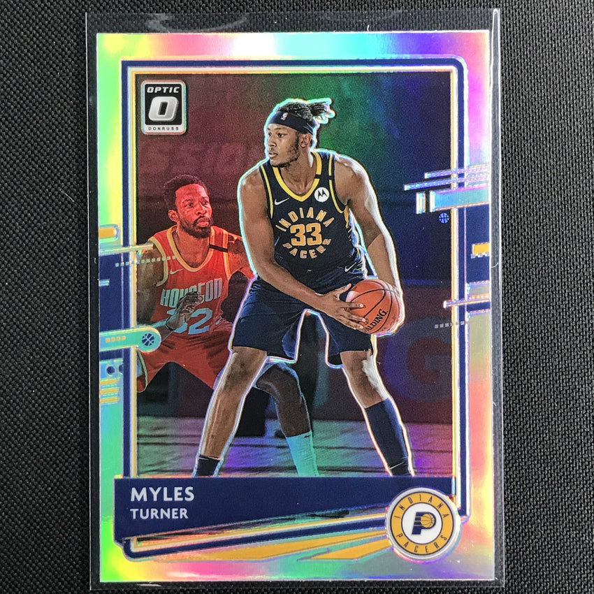 2020-21 Donruss Optic MYLES TURNER Holo Silver #38
