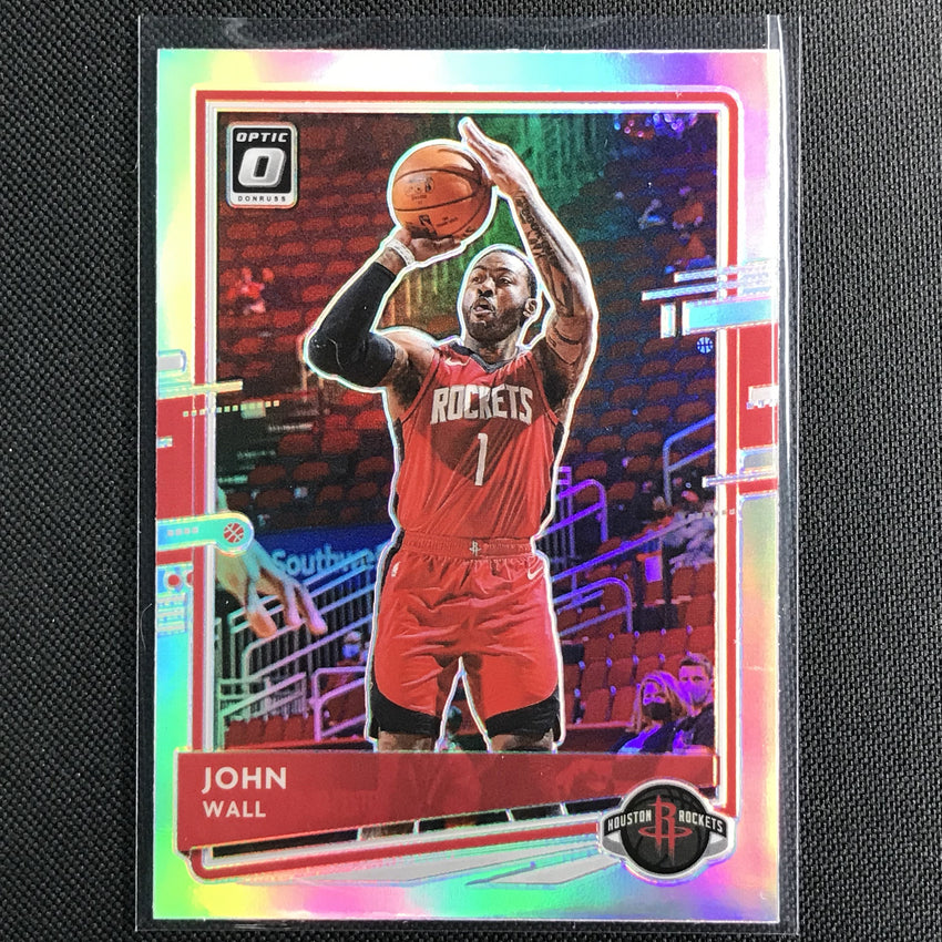 2020-21 Donruss Optic JOHN WALL Holo Silver #53