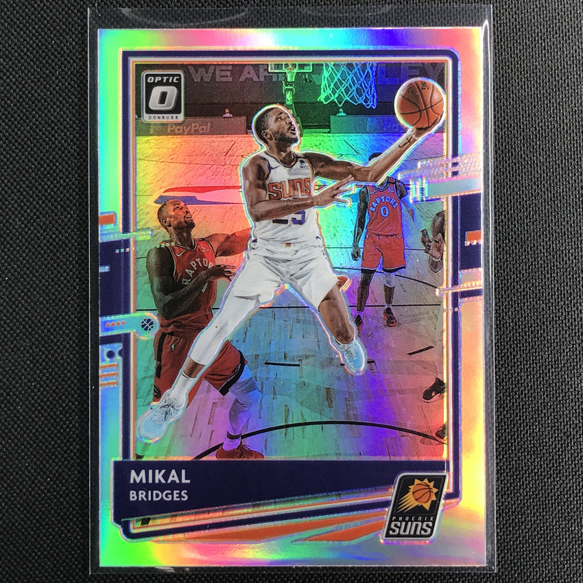 2020-21 Donruss Optic MIKAL BRIDGES Holo Silver #54