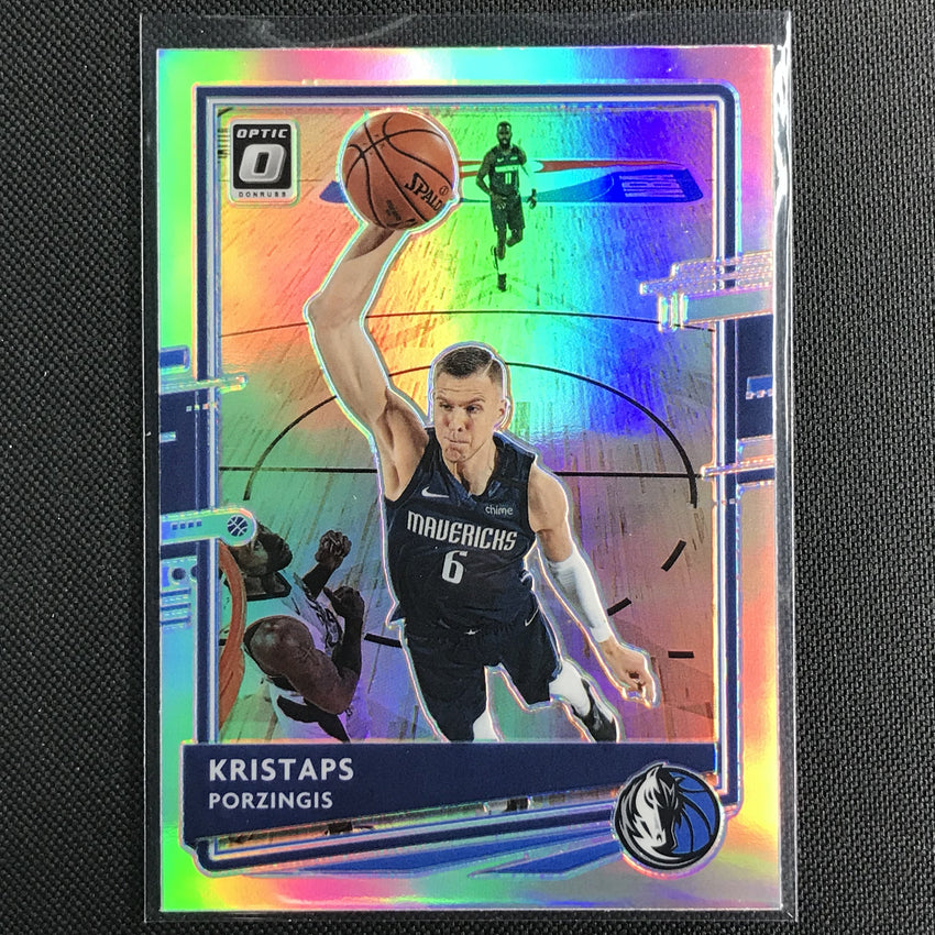 2020-21 Donruss Optic KRISTAPS PORZINGIS Holo Silver #82