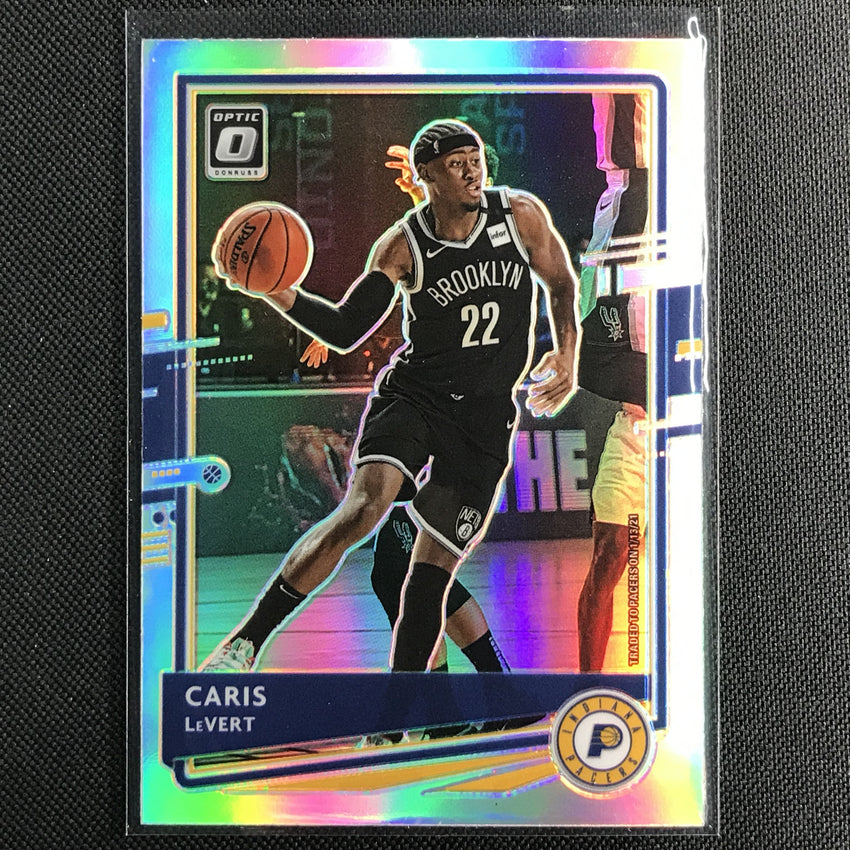 2020-21 Donruss Optic CARIS LEVERT Holo Silver #92