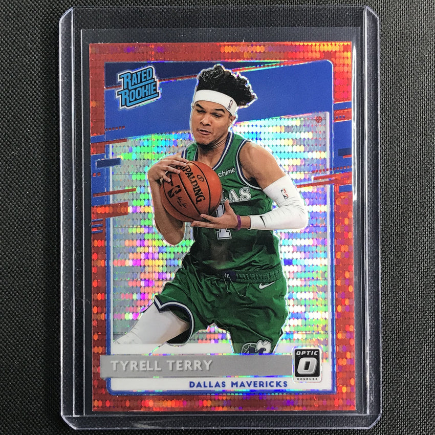 2020-21 Donruss Optic TYRELL TERRY Rated Rookie Red Pulsar #181