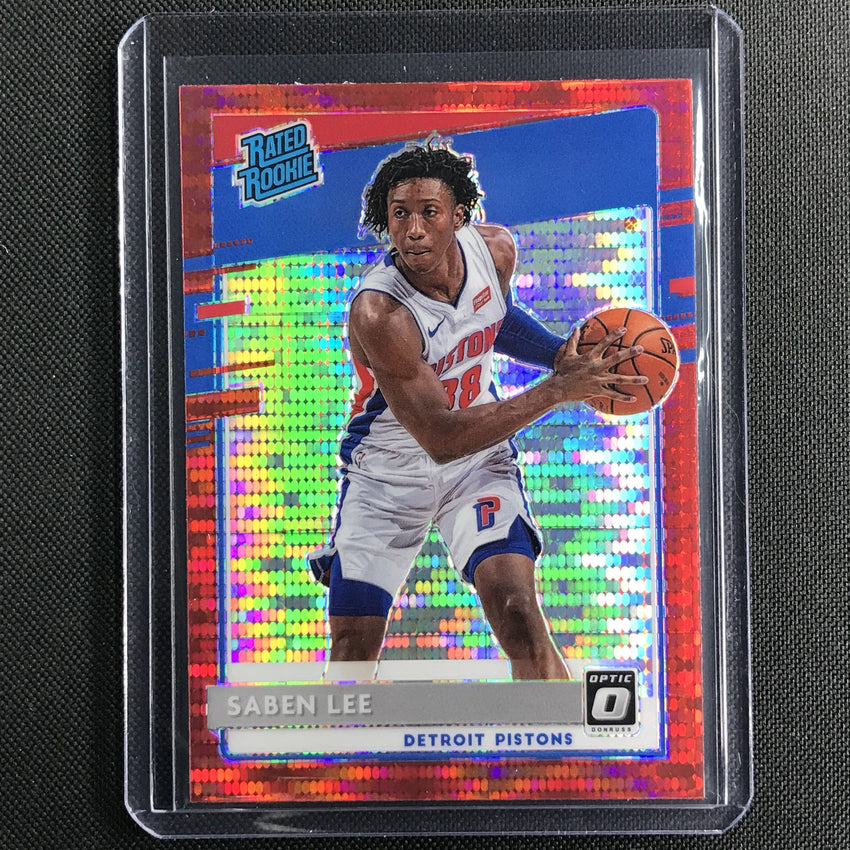 2020-21 Donruss Optic SABEN LEE Rated Rookie Red Pulsar #191