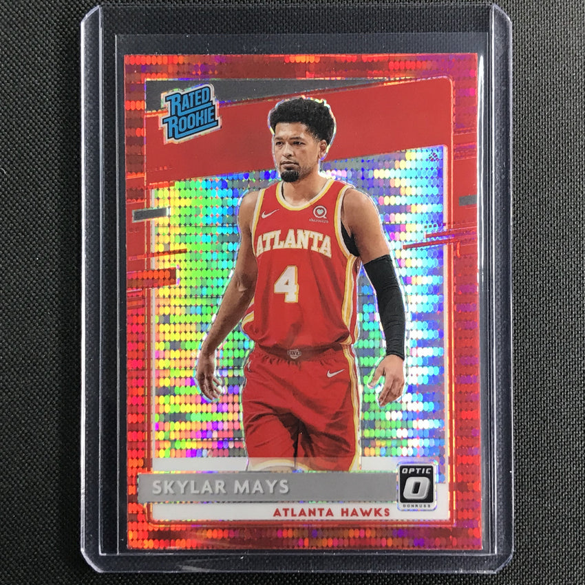 2020-21 Donruss Optic SKYLAR MAYS Rated Rookie Red Pulsar #196