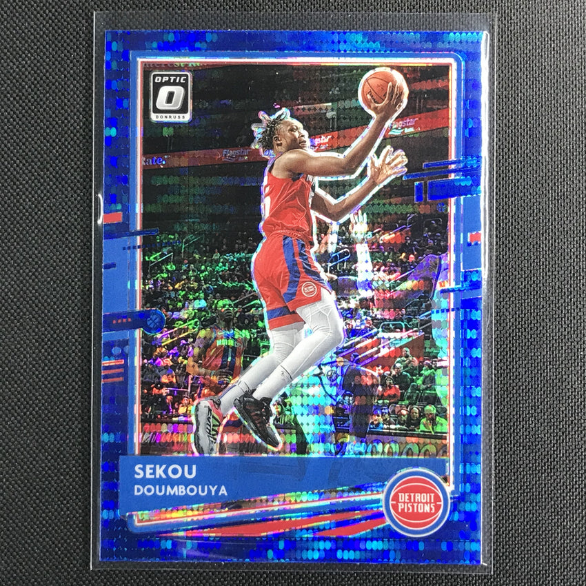 2020-21 Donruss Optic SEKOU DOUMBOUYA Blue Pulsar #19