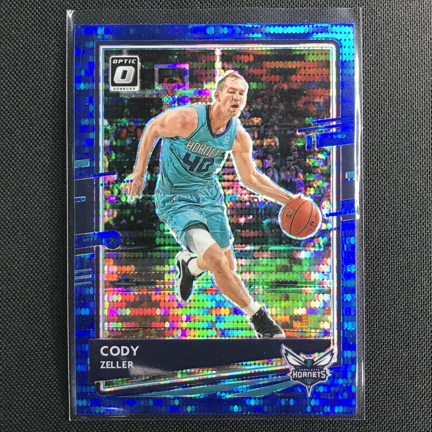 2020-21 Donruss Optic CODY ZELLER Blue Pulsar #26