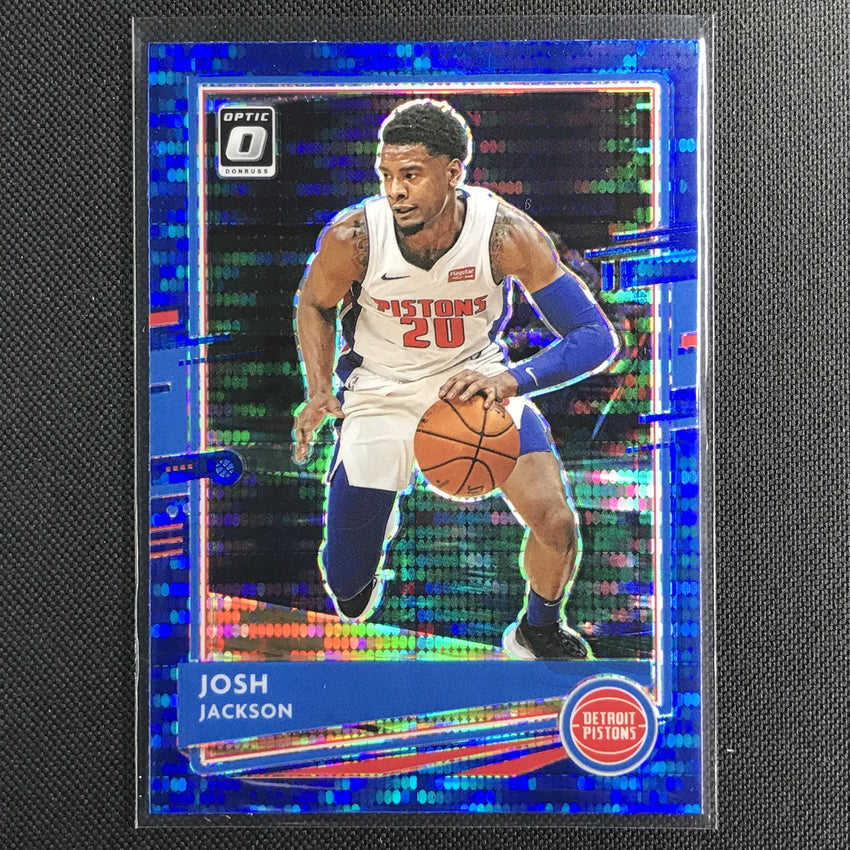 2020-21 Donruss Optic JOSH JACKSON Blue Pulsar #74